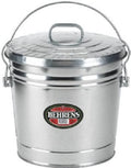6 gal Galvanized Steel Locking Lid Can G9707