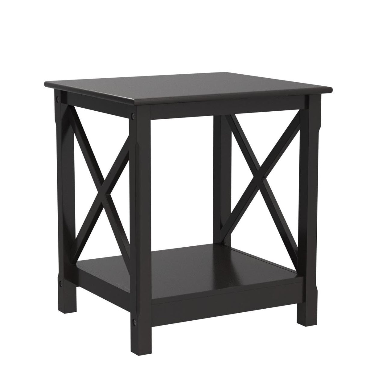 Espresso 20 x 18 Inch End Table Set of 2 N998