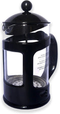 28 Ounce Glass French Press Coffee Maker with Stainless Steel Mesh Filter Q49482