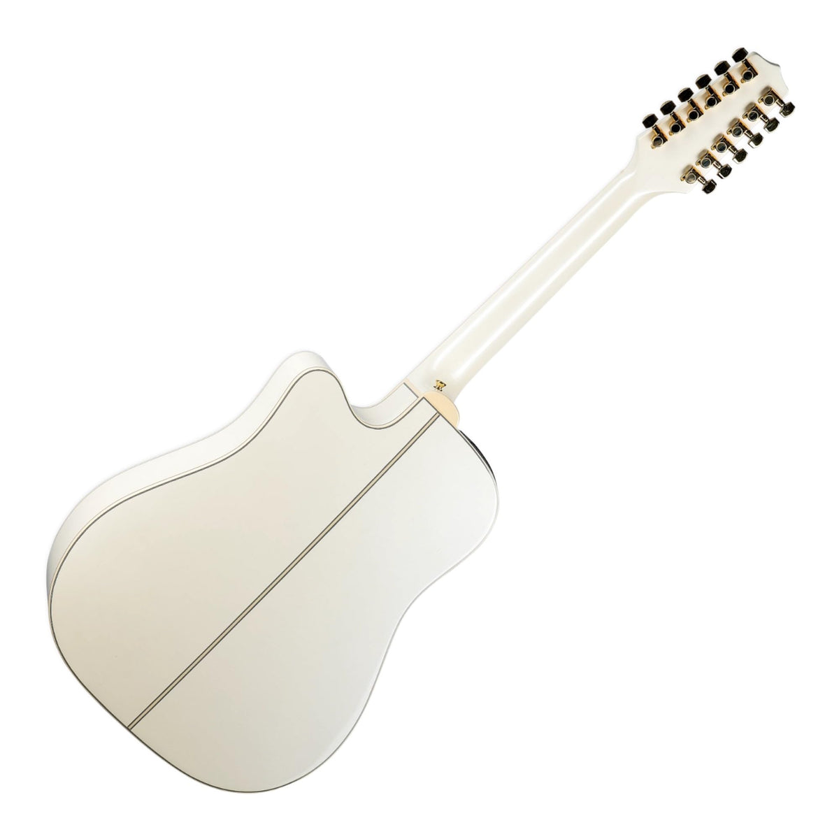 12-string Acoustic-electric Guitar Pearl White L534