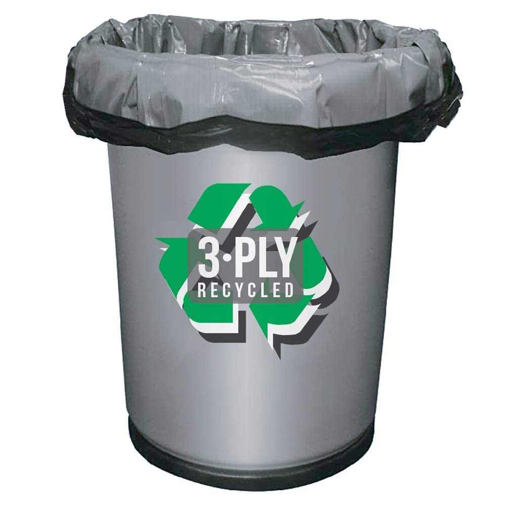 Black 40-45 Gal Trash Bags, 1.5 MIL, 100 Pk X119