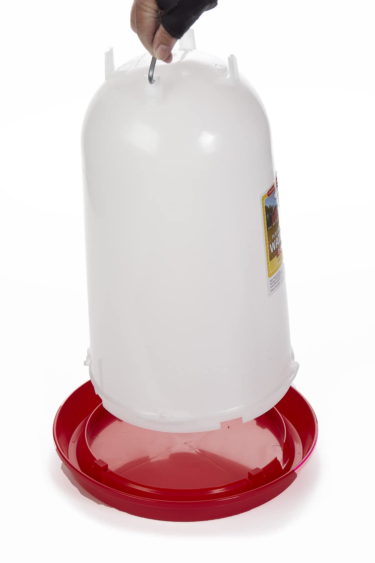 3 Gallon Plastic Poultry Waterer with Handle V6010