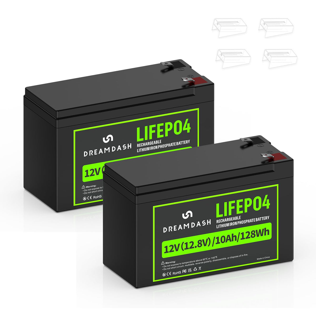 12V 10Ah LiFePO4 Lithium Battery F119592