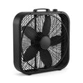 20 Inch 3 Speeds Black Box Fan with Steel Frame T23181