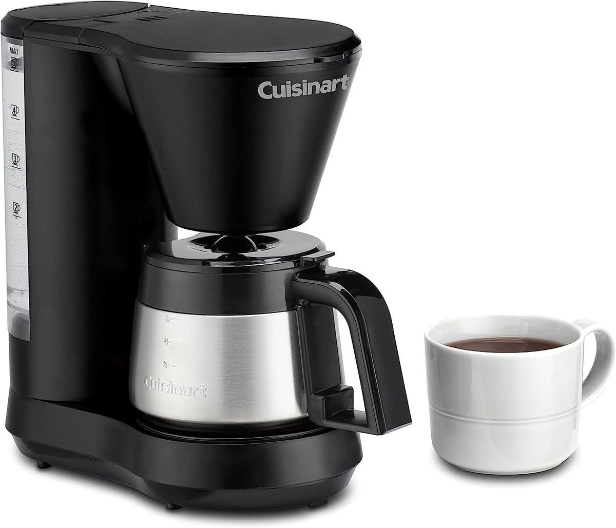5-Cup Coffee Maker with Stainless Steel Carafe D7922