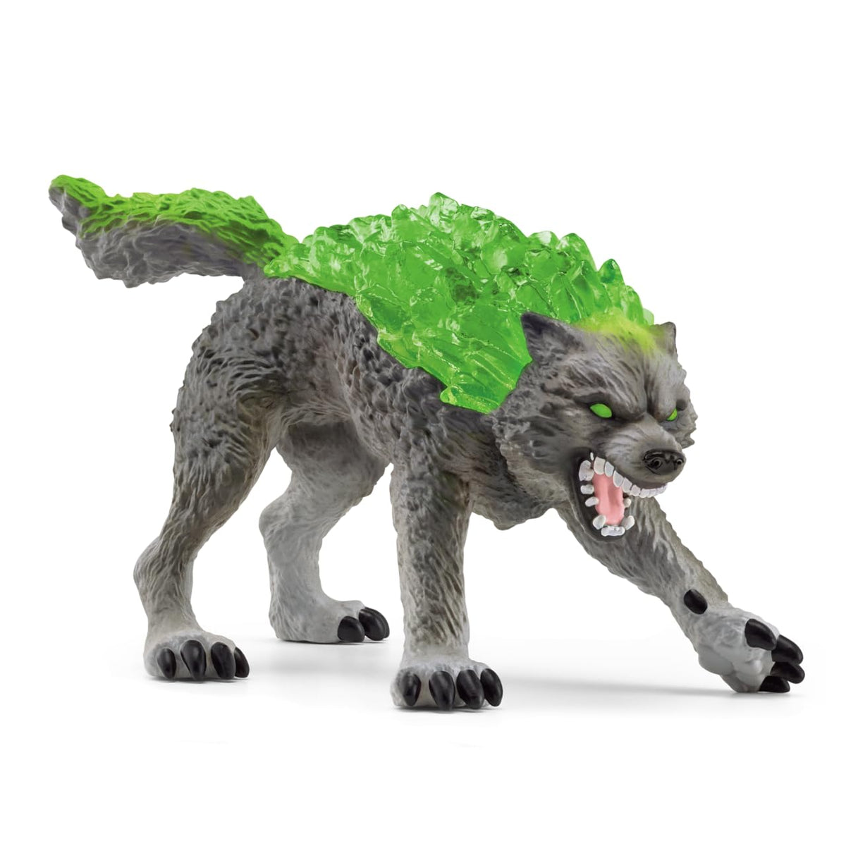 6" Stone Wolf Figurine Fantasy Animal Figure S615391