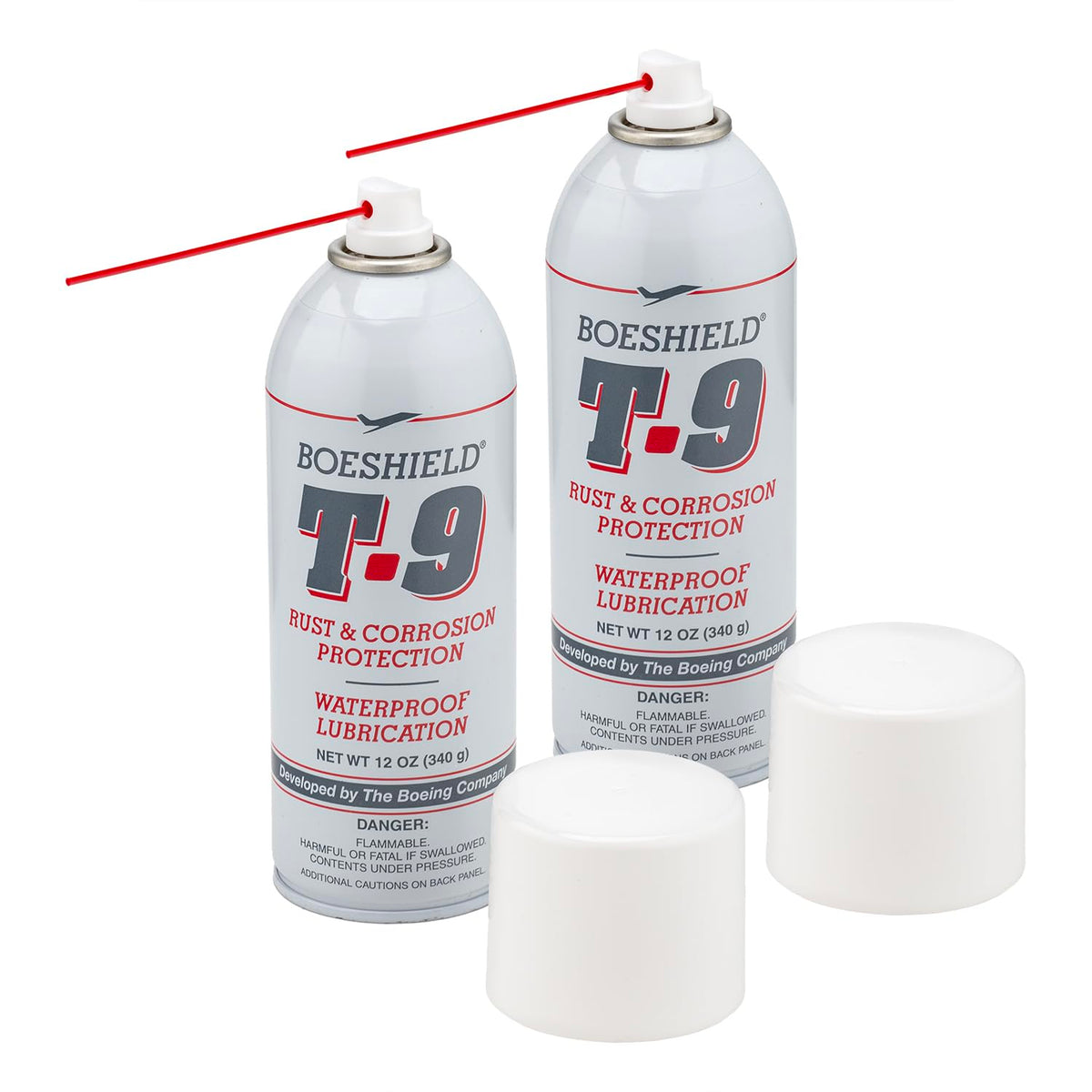 Waterproof Wax-Based Lubricant & Corrosion Inhibitor, 12 oz Aerosol, Pack of 2 W23359