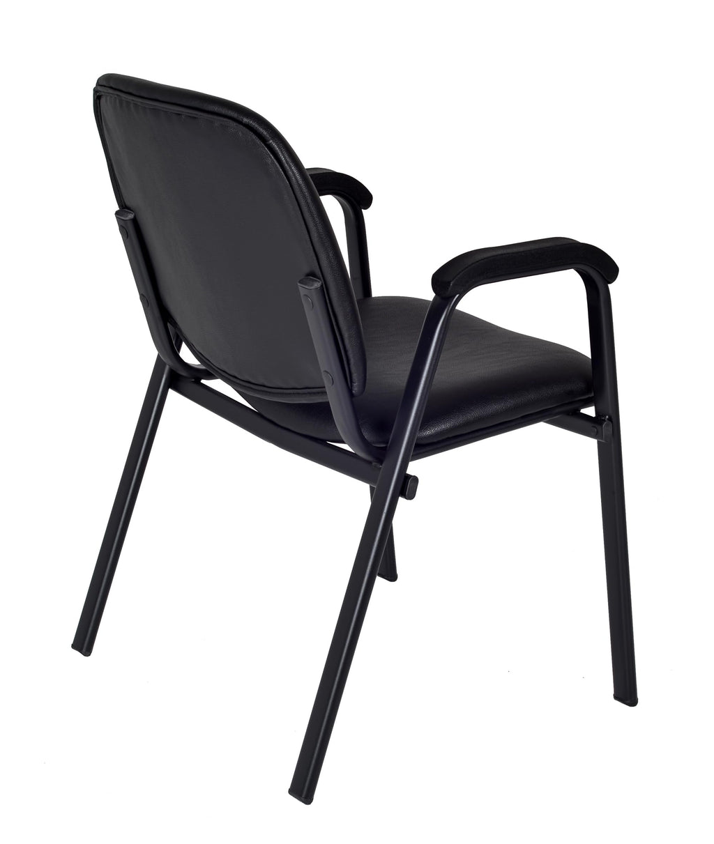 Vinyl Stacking Chair with Arms K922