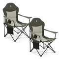 Folding Camping Chairs 2 Pack Green H347376