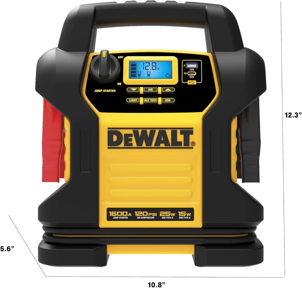 1600 Peak Amp Jump Starter with 120 PSI Air Inflator Z950