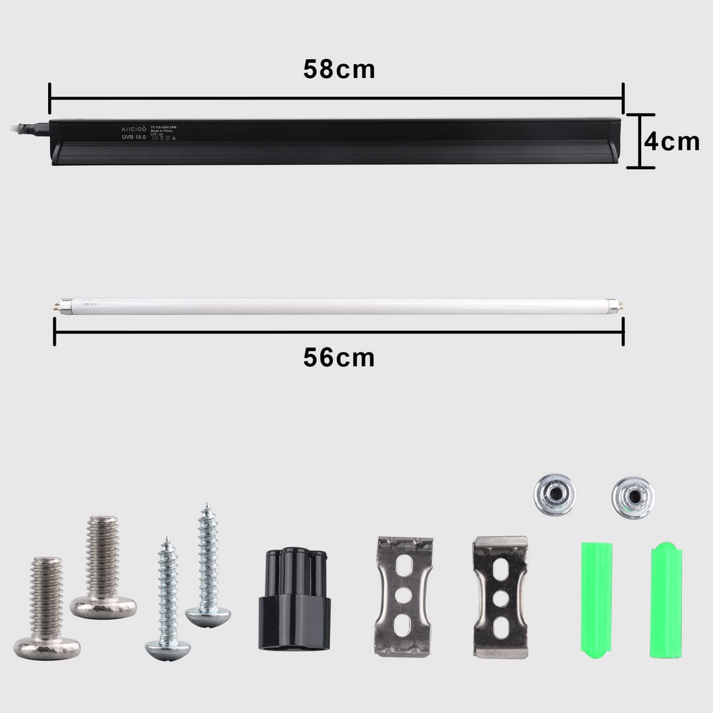 T5 UVB Lighting Combo Kit 22Inch 24W A539044