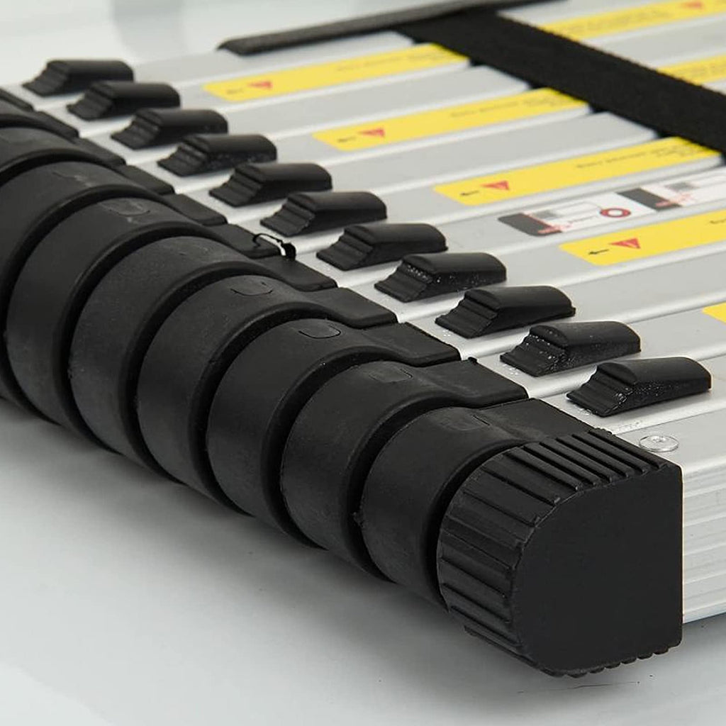 Aluminum Telescopic Extension Ladder 8.5ft-20.3ft Non-Slip W80860