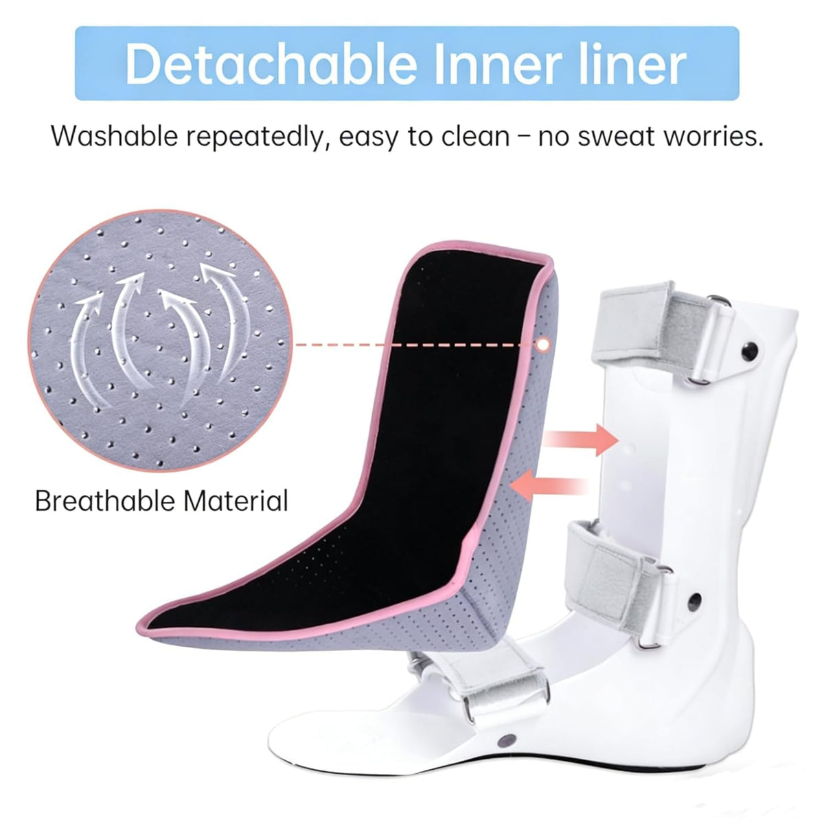 Walking Boot with Removable Liner & Splint G6015