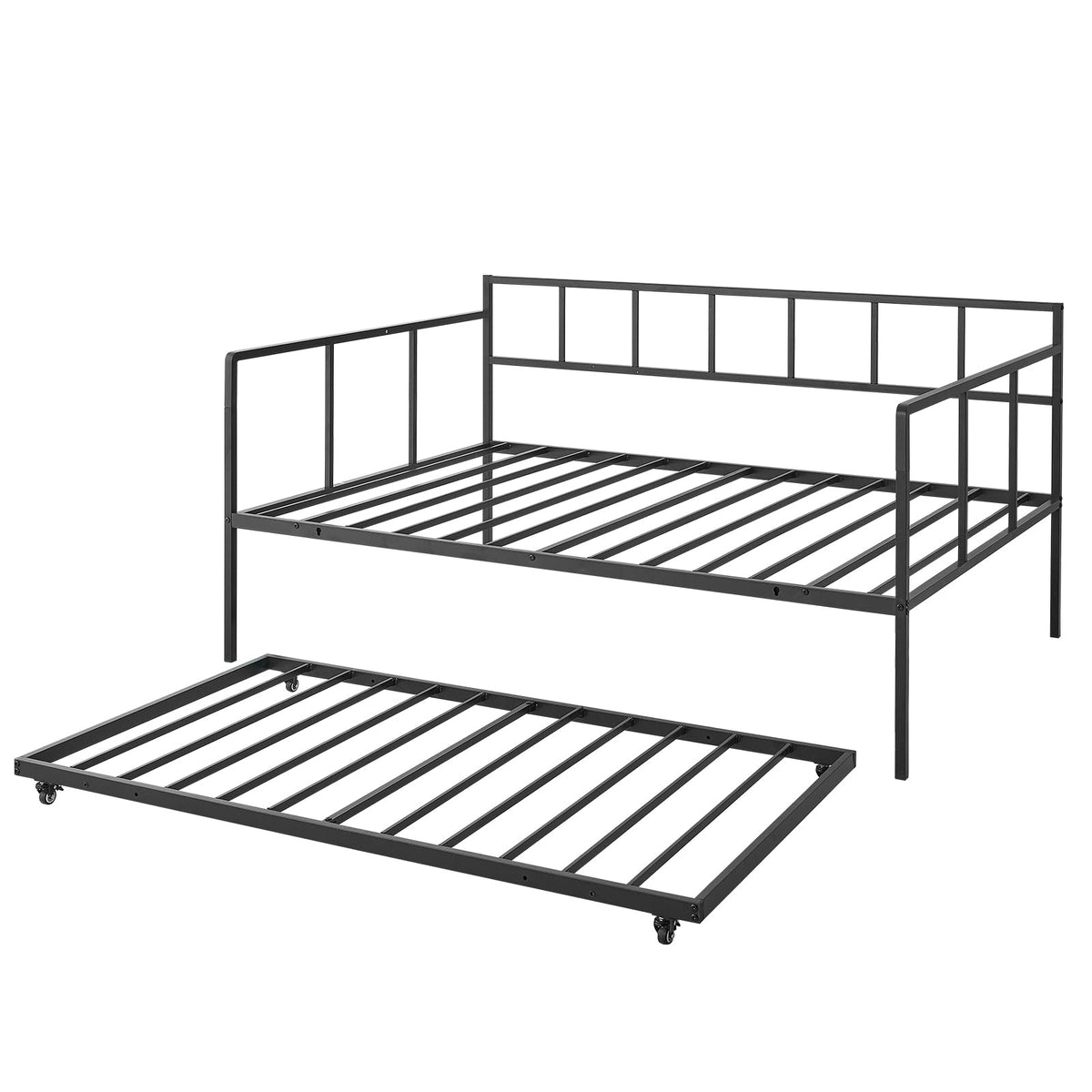 Full Size Daybed with Pop Up Trundle W612