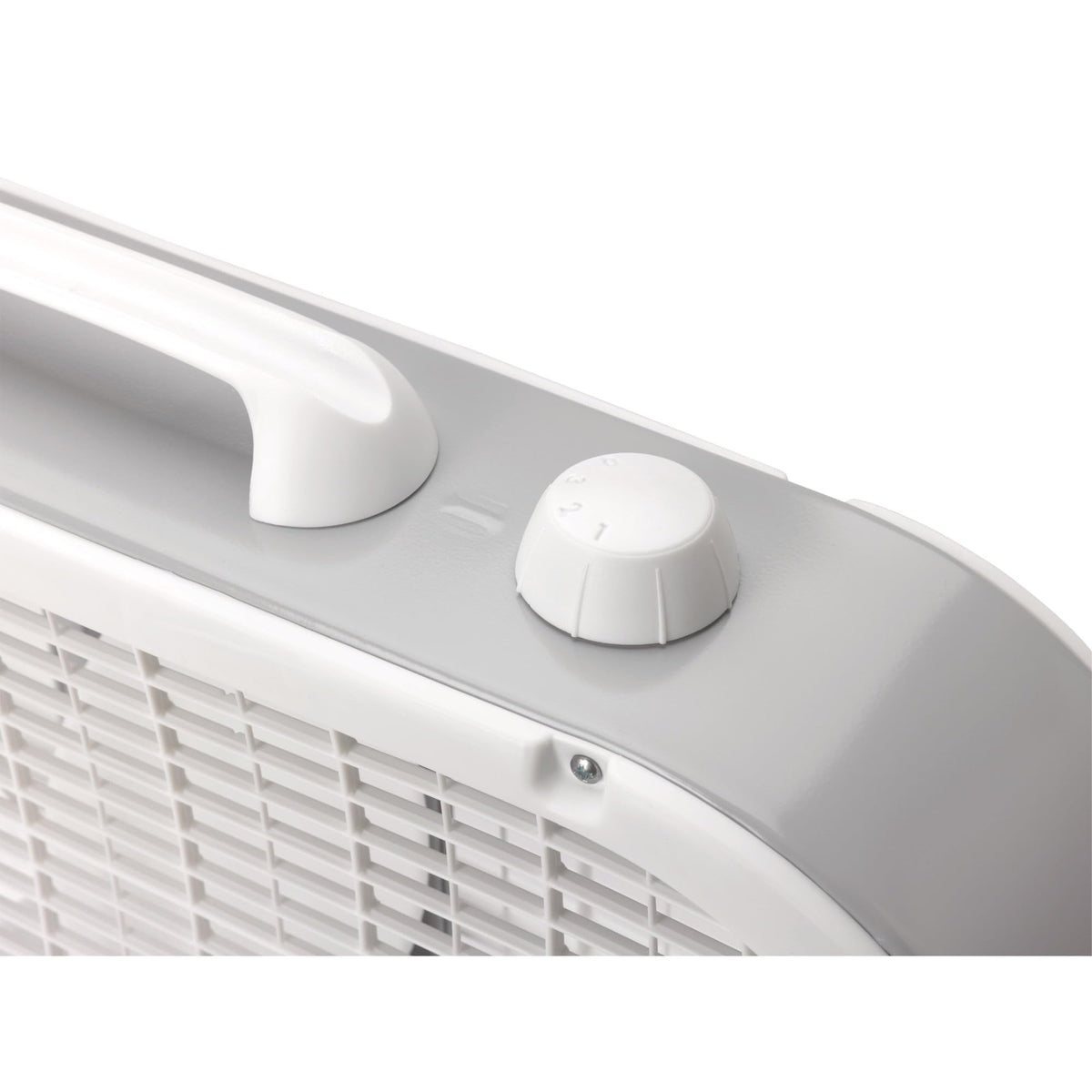 20 Inch White Box Fan 3 Speed Q48861