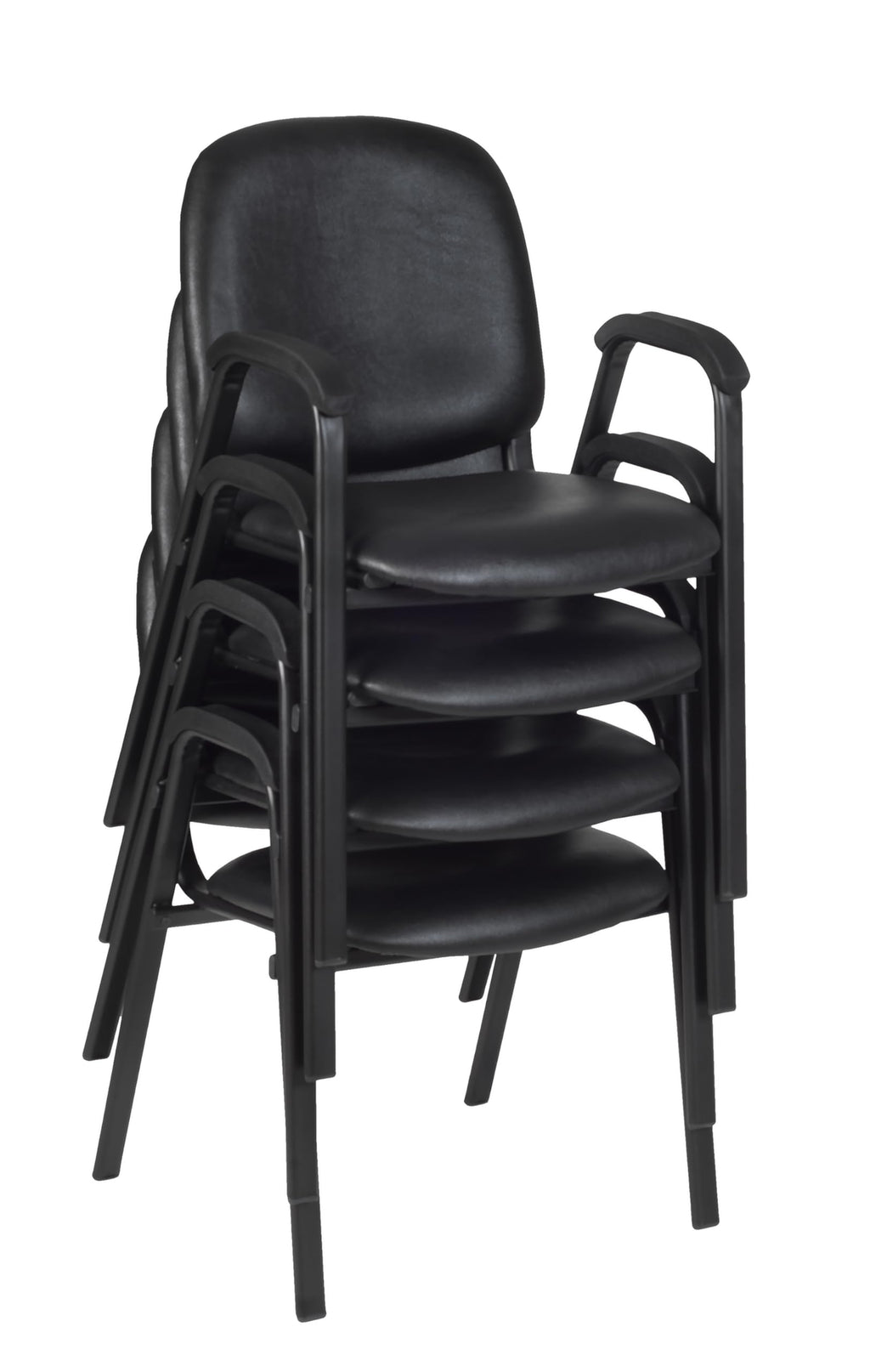 Vinyl Stacking Chair with Arms K922