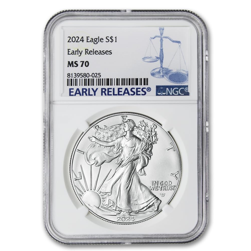 1 oz American Silver Eagle Coin MS-70 I253