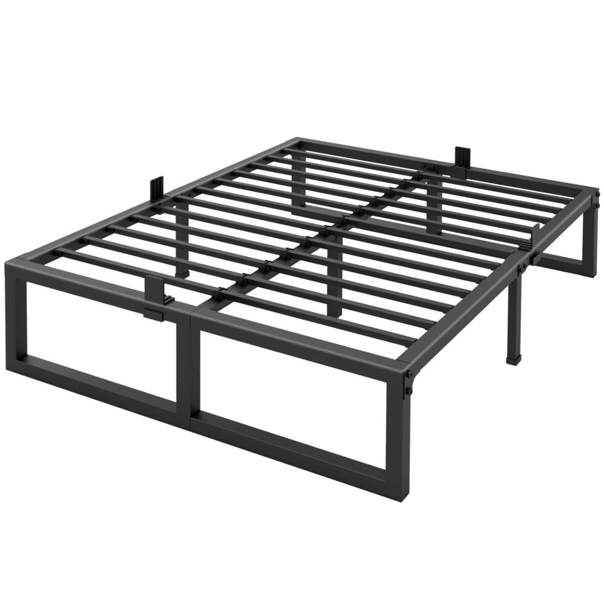 14 Inch Queen Heavy Duty Metal Platform Bed Frame D8746