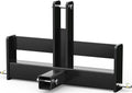 3 Point Hitch Receiver with Suitcase Weight Brackets Category 1 T792