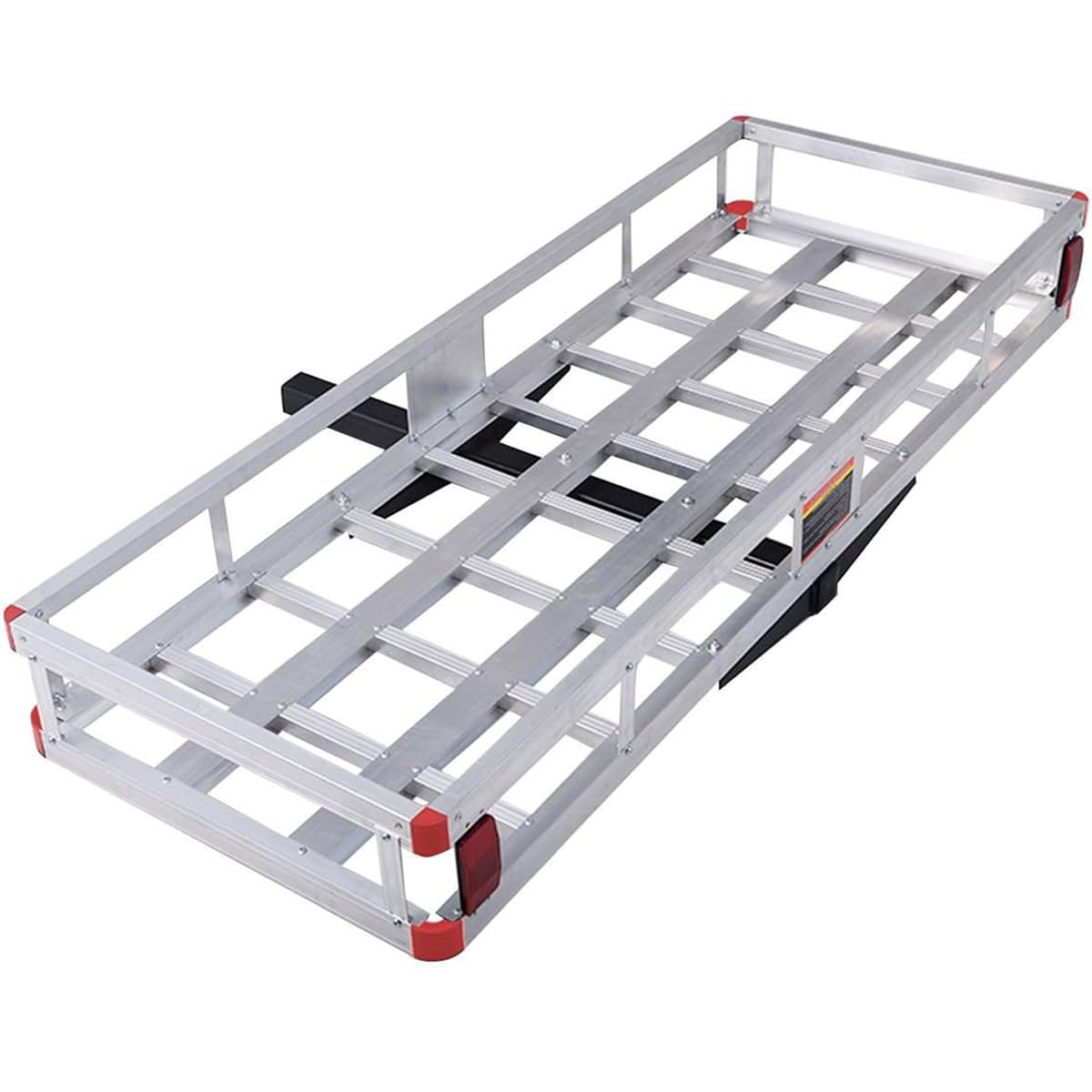 500lb Capacity Aluminum Hitch Cargo Carrier with Ramp H177874