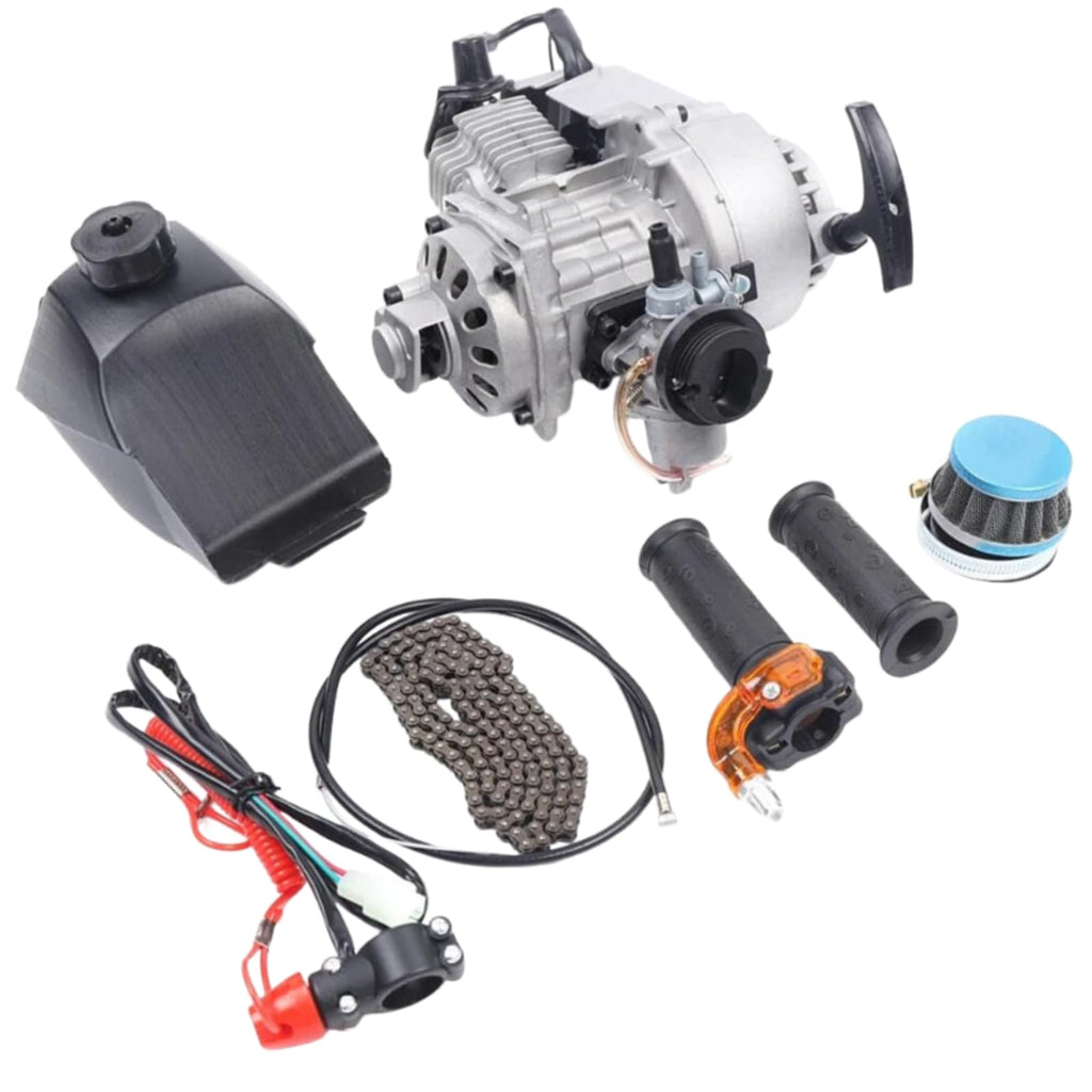 49CC 2-Stroke Gasoline Engine Motor Kit with Fuel Tank S198