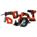 20V MAX 4-Tool Cordless Power Tool Combo Kit with 2 Batteries and Charger V42063