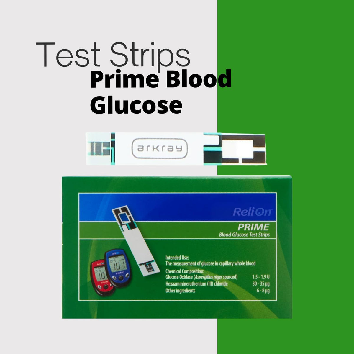 Glucose Test Strips 100 Count Y3975