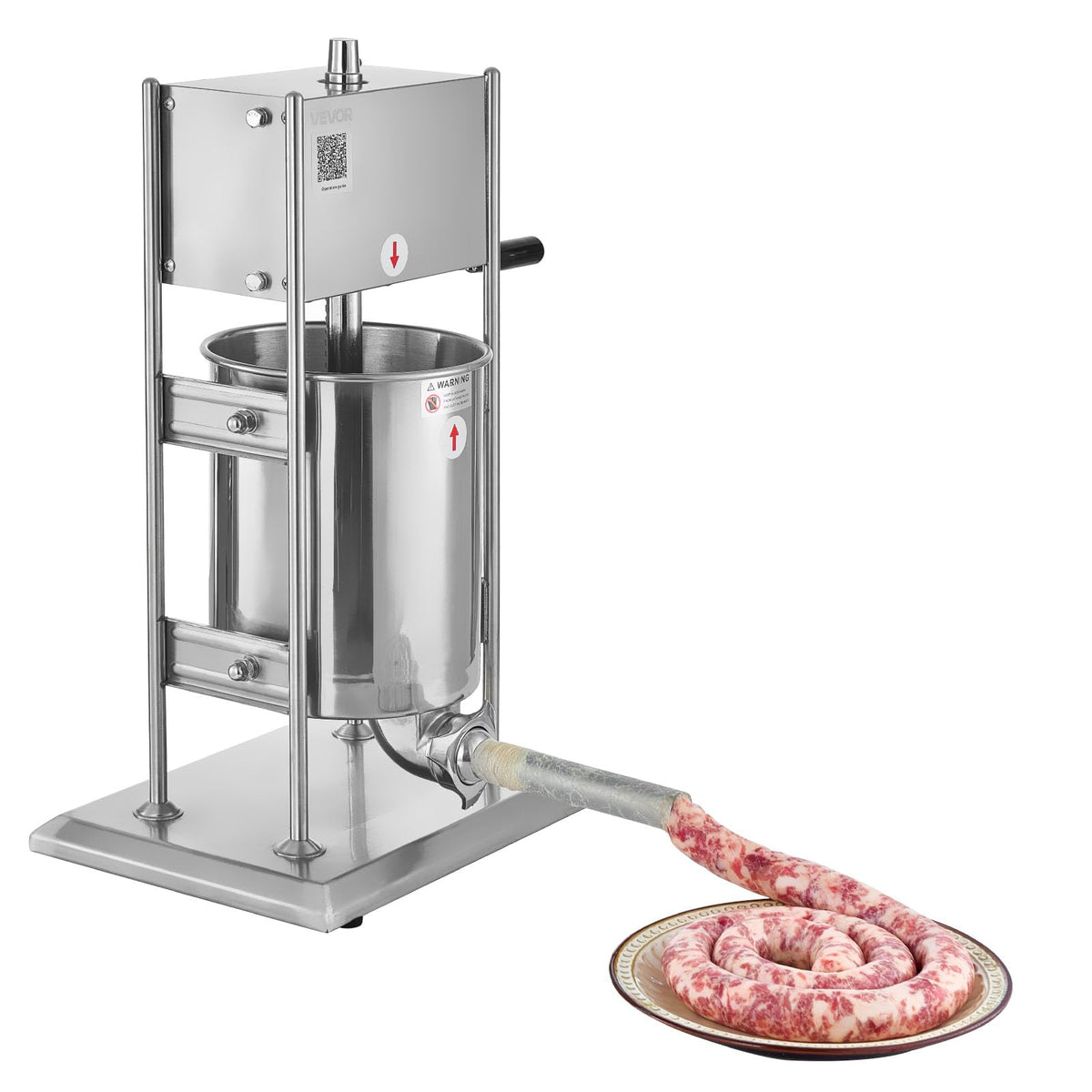 10 L Stainless Steel Vertical Manual Sausage Stuffer O892
