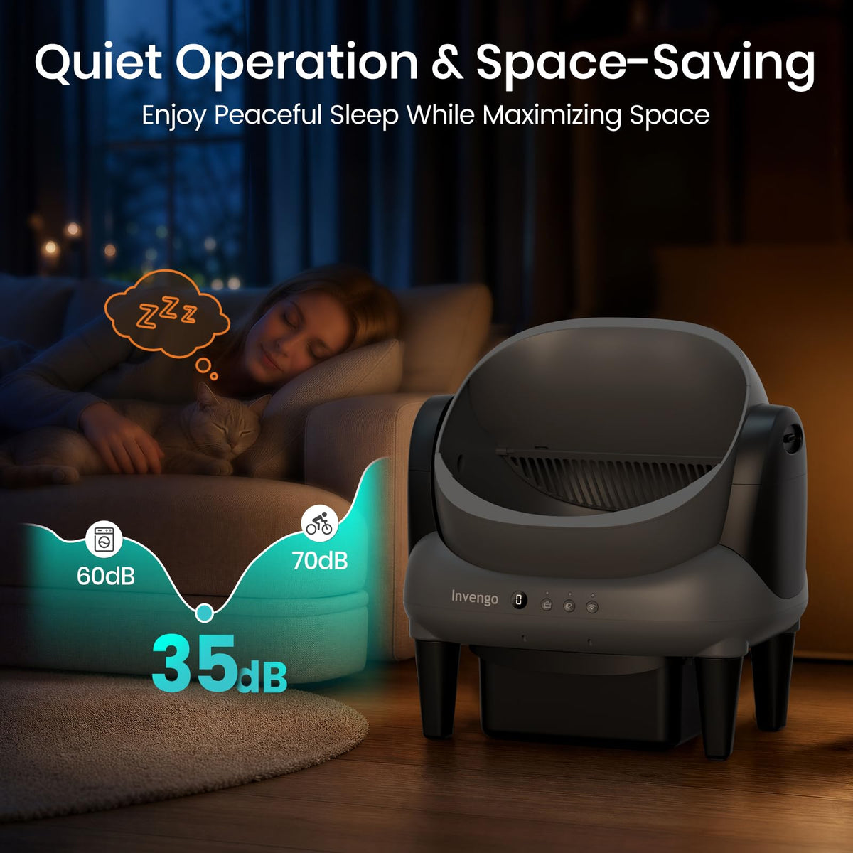 Automatic Self-Cleaning Cat Litter Box U692268
