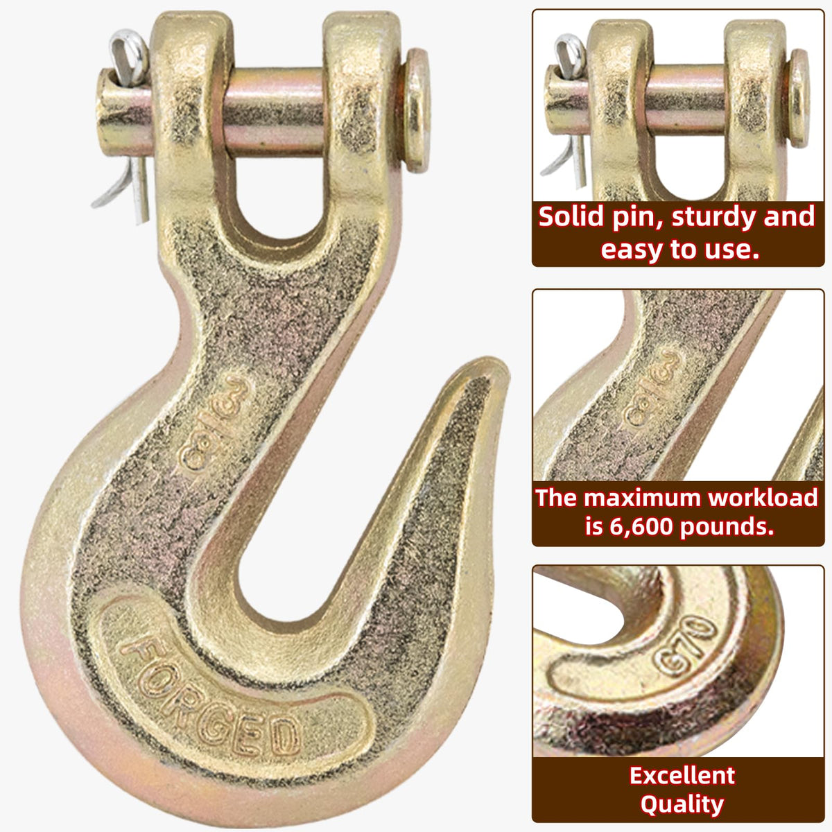 3/8 Inch G70 Clevis Grab Hooks O485480