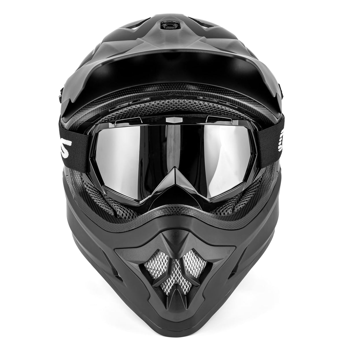 Adult ATV Dirt Bike Helmet with Goggles Gloves & Mask H573
