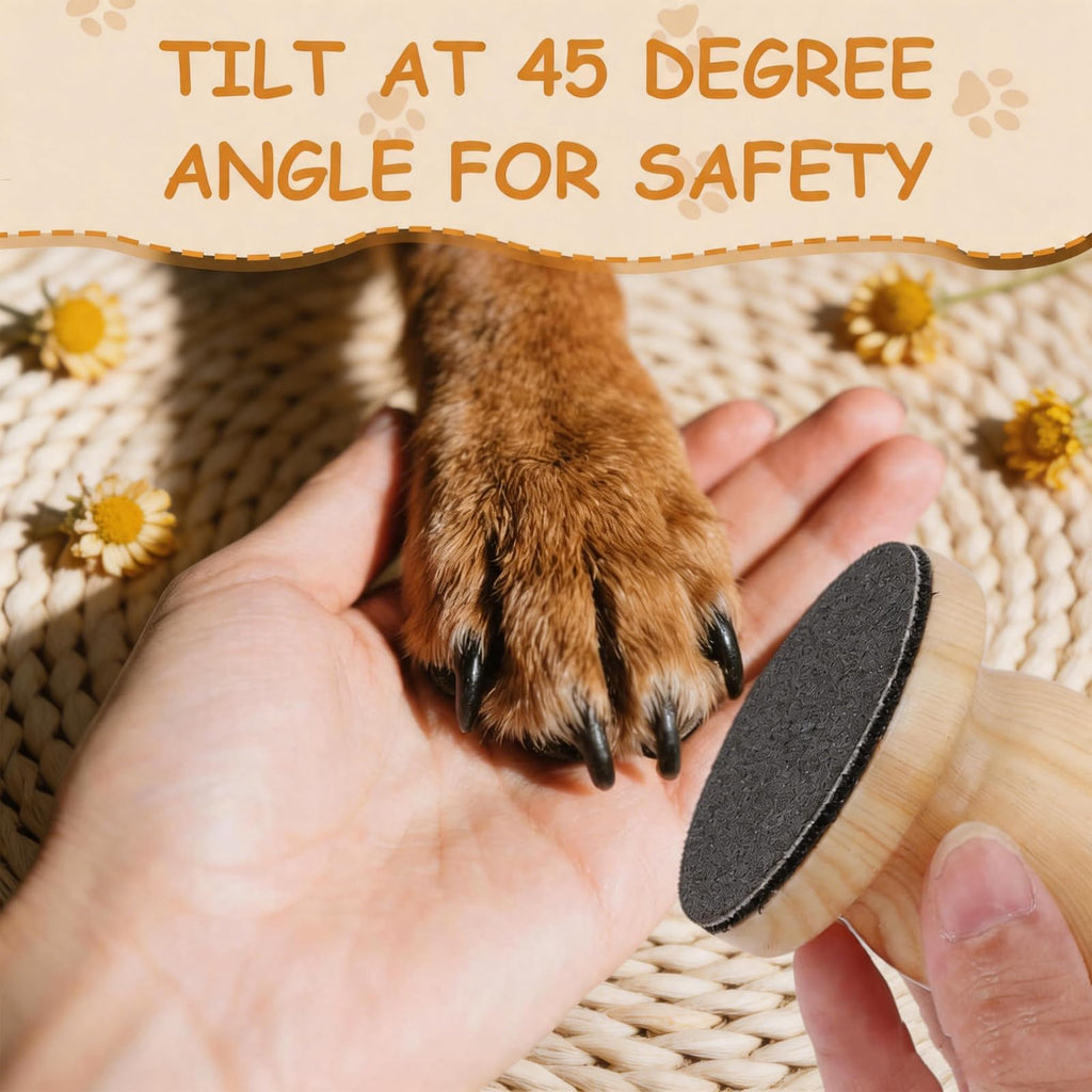 Dog Nail File with 6 Pcs Filing Disc J402