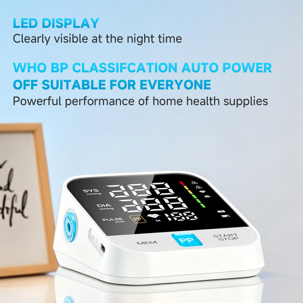 Automatic Upper Arm Blood Pressure Monitor with Large Cuff X7946