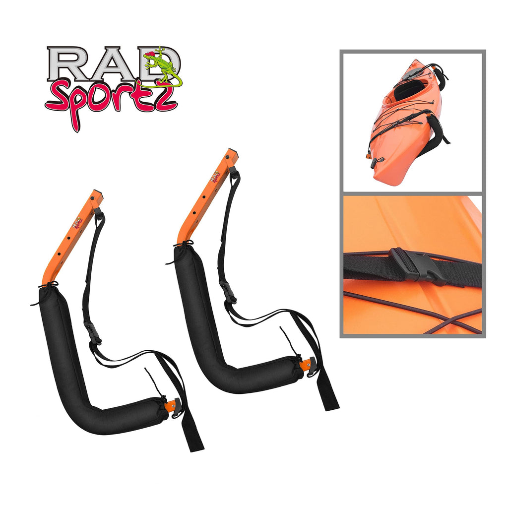 Kayak Storage Hooks Set of 2 Wall Mount 125lbs Capacity I752523