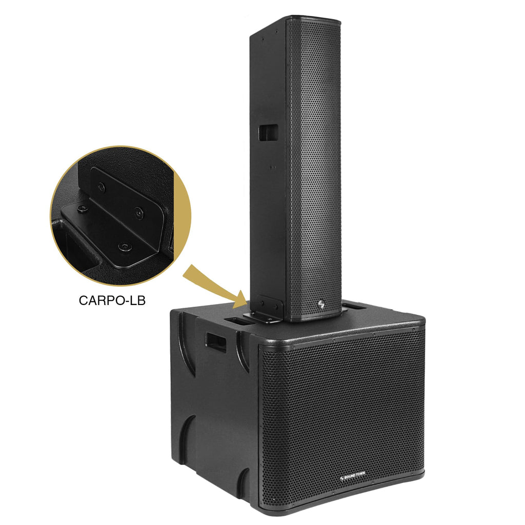Powered Column Array Speaker System with 18" Subwoofer and Column Loudspeaker J2908