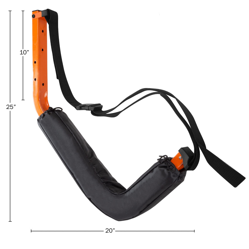 Kayak Storage Hooks Set of 2 Wall Mount 125lbs Capacity I752523