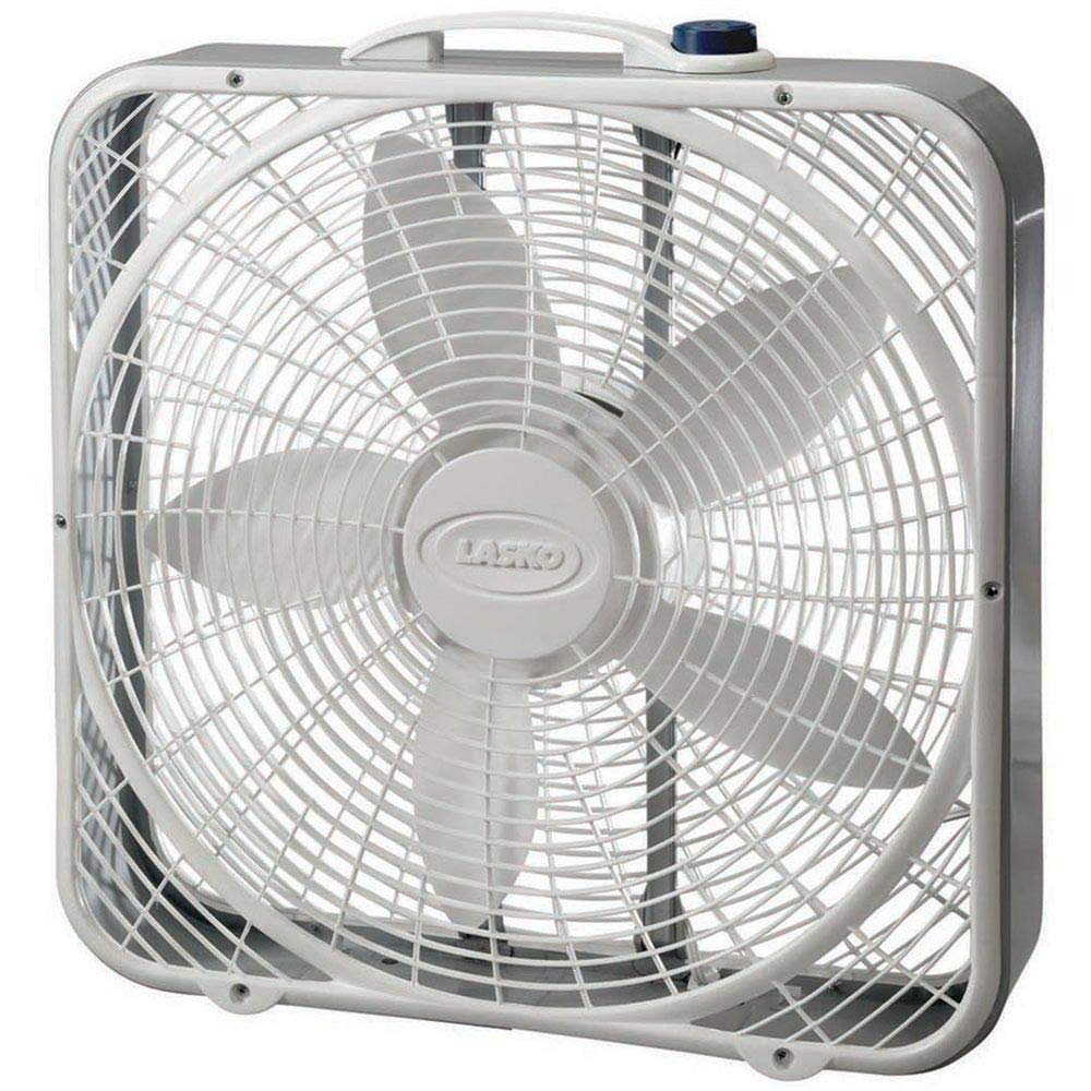 20-Inch 3-Speed White Box Fan C660246