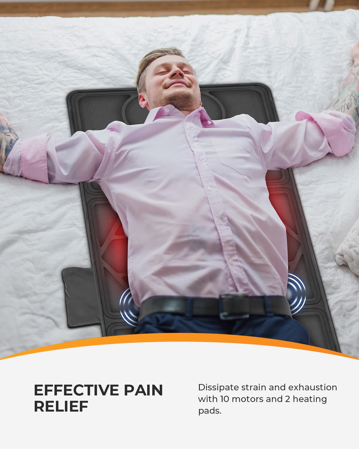 Full Body Massage Mat with Heat G450