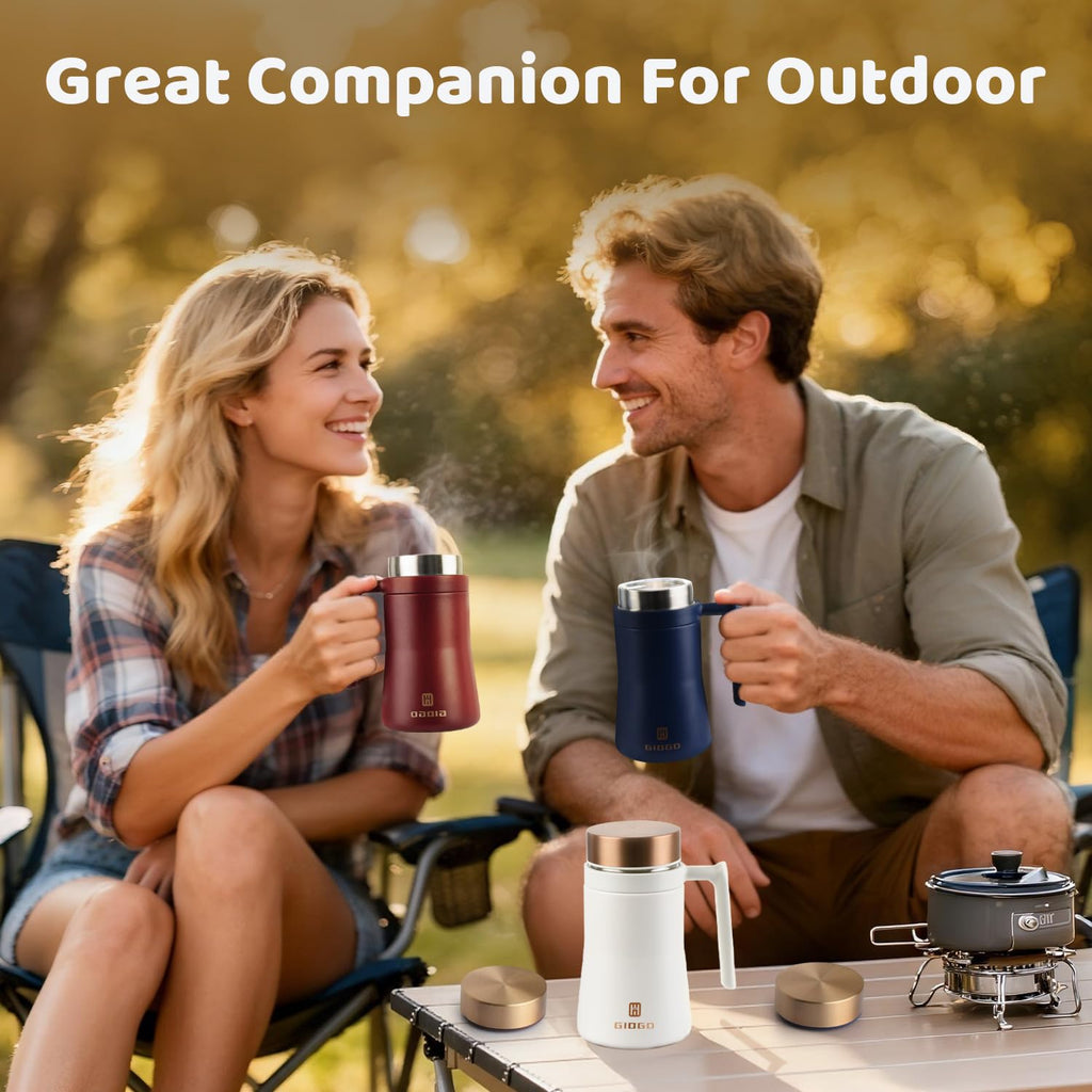 16 oz Insulated Coffee Mug with Handle G392061