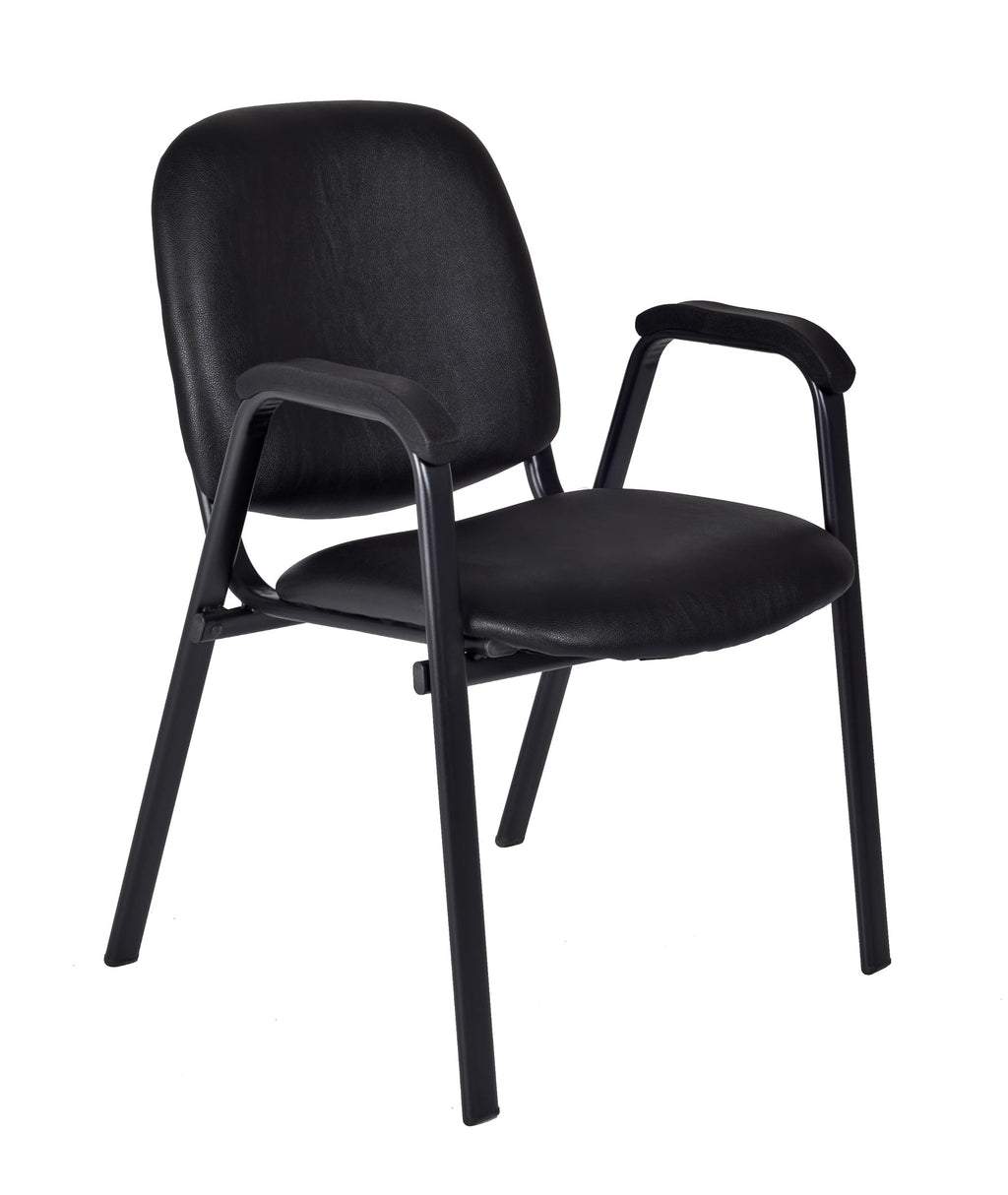 Vinyl Stacking Chair with Arms K922