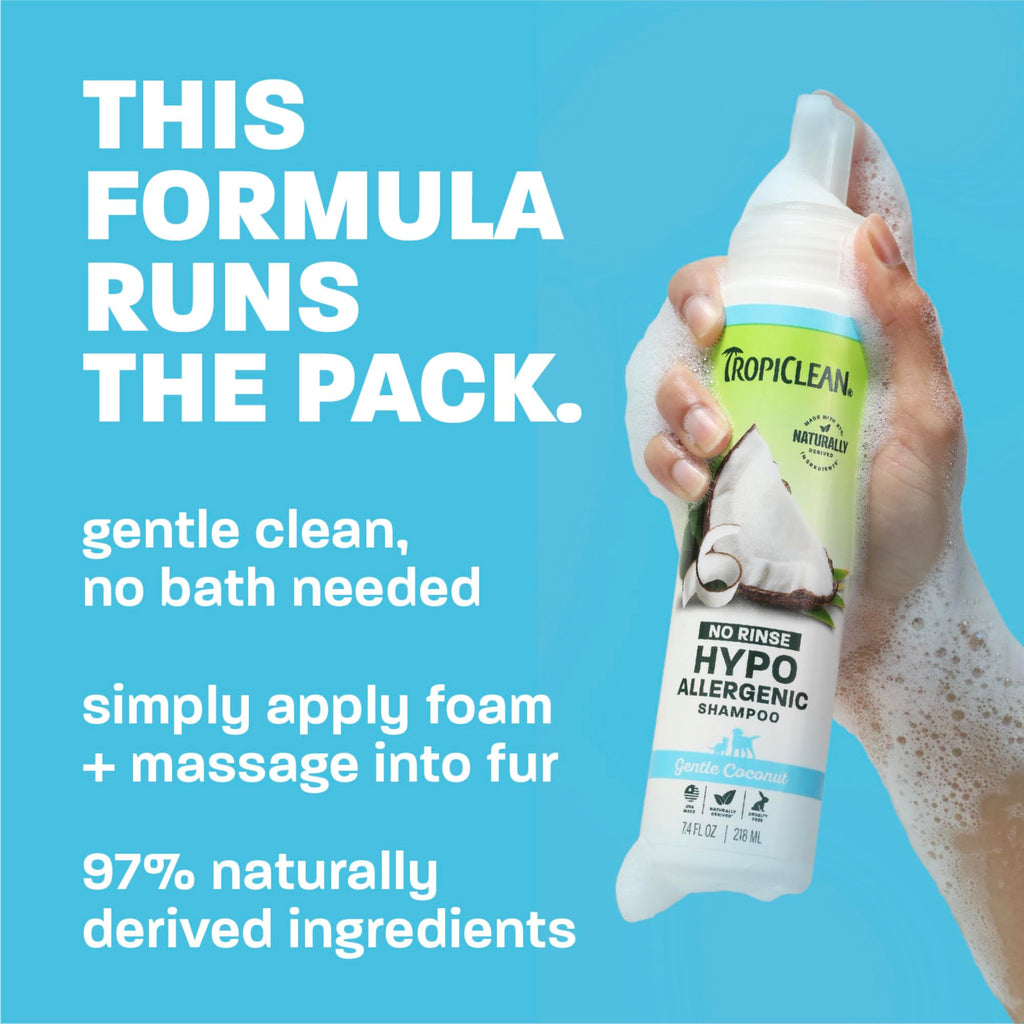Hypoallergenic Waterless Dog Shampoo 7.4oz Y18667