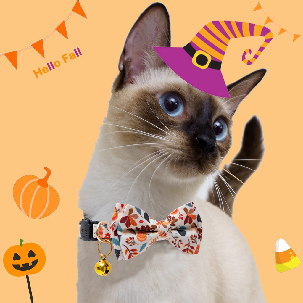 2 Pack Breakaway Cat Collar with Bow Tie T640