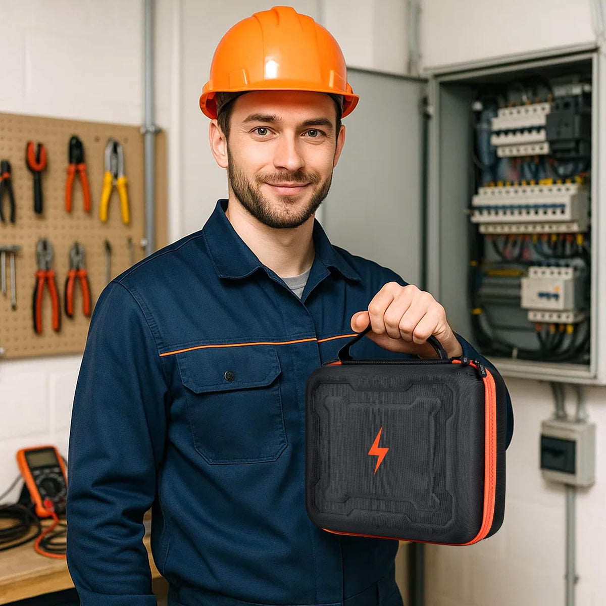 Black Multimeter Case M693