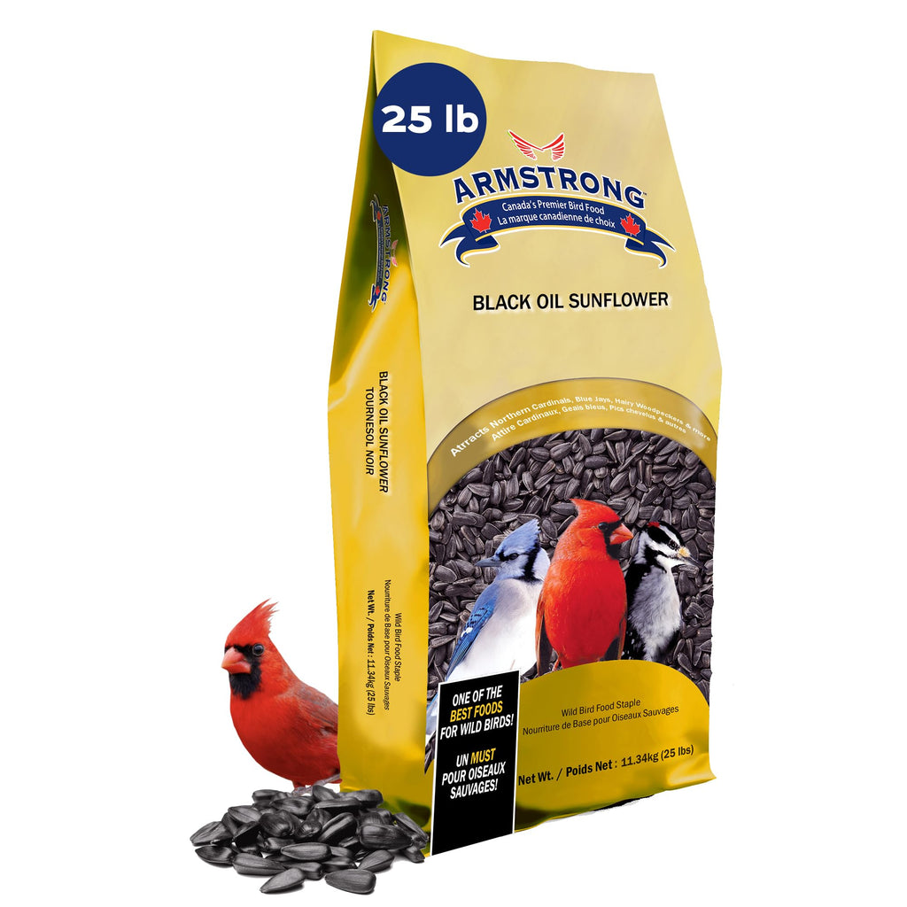 Black Oil Sunflower Bird Seed 25 Pounds U49226
