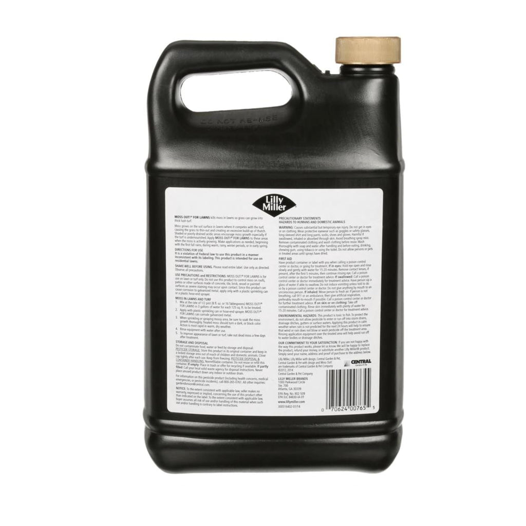 Moss Killer for Lawns Concentrate, 1 Gallon D474