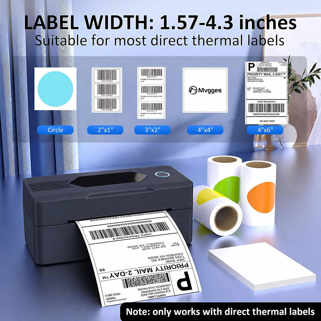 Bluetooth 4x6 Thermal Label Printer T12711