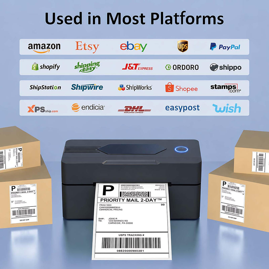 Bluetooth 4x6 Thermal Label Printer T12711
