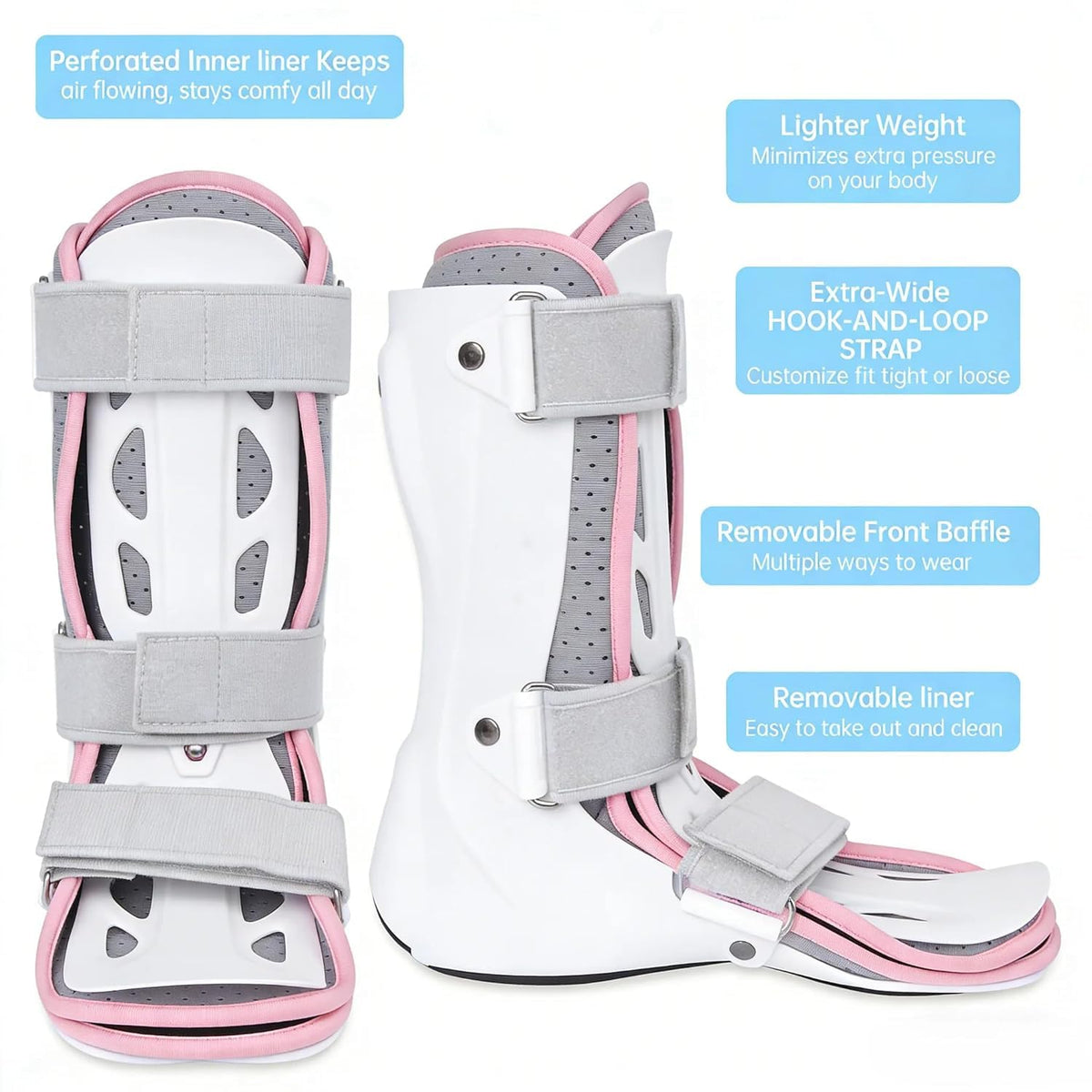 Walking Boot with Removable Liner & Splint G6015