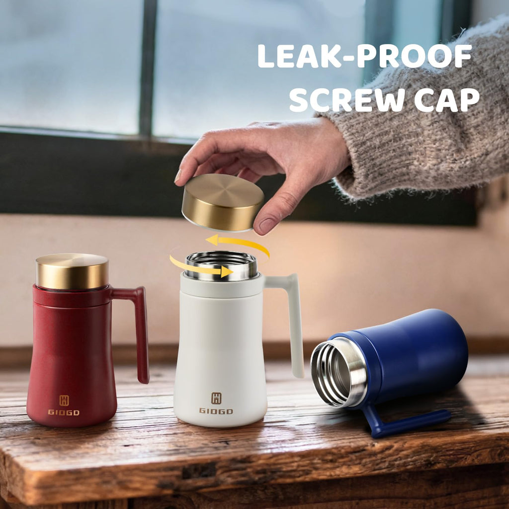 16 oz Insulated Coffee Mug with Handle G392061