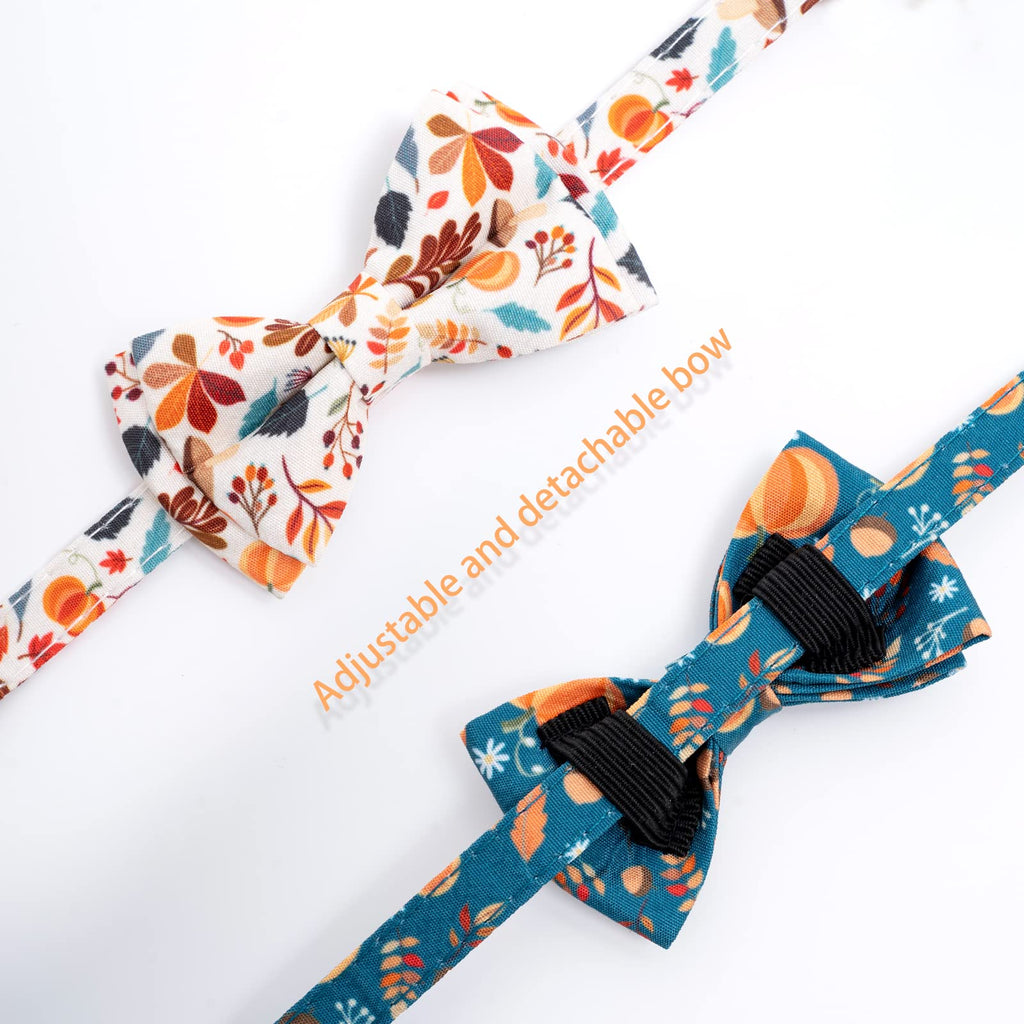 2 Pack Breakaway Cat Collar with Bow Tie T640